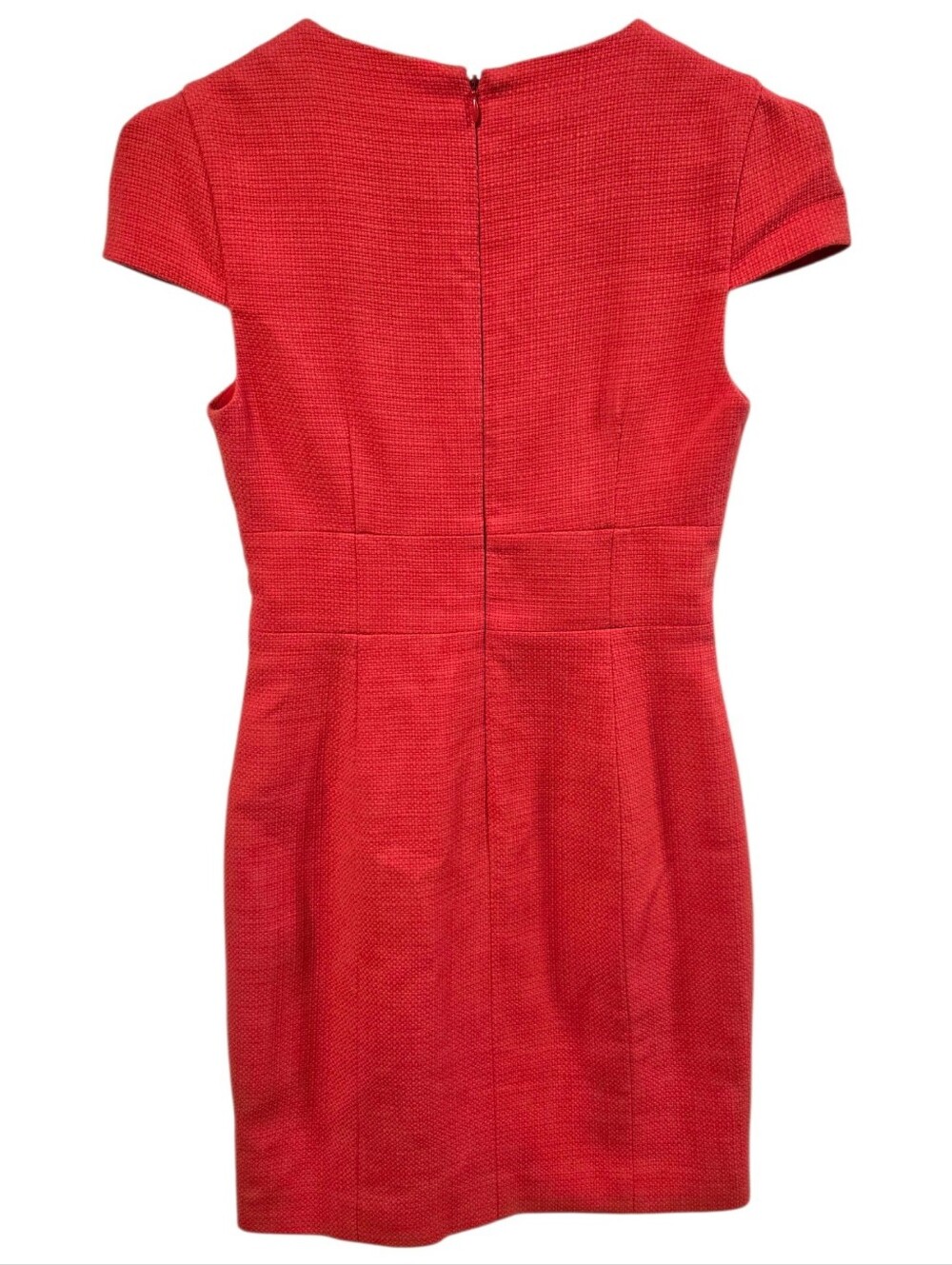 Anthropologie X 4 Collective 4C Coral Brenta Sheath Dress Career Pageant 0 - Picture 4 of 10